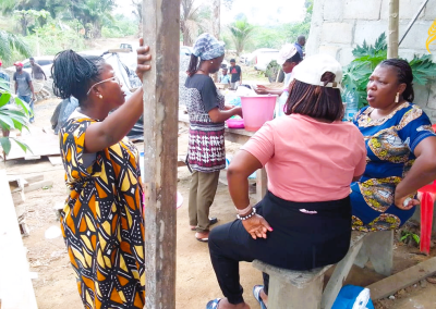 Les femmes en cuisine centre hospitalier_gdb Libreville